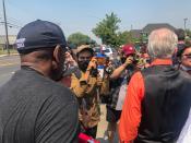Straight Pride Runs off ANTIFA and Black Lives Matter in Modesto!